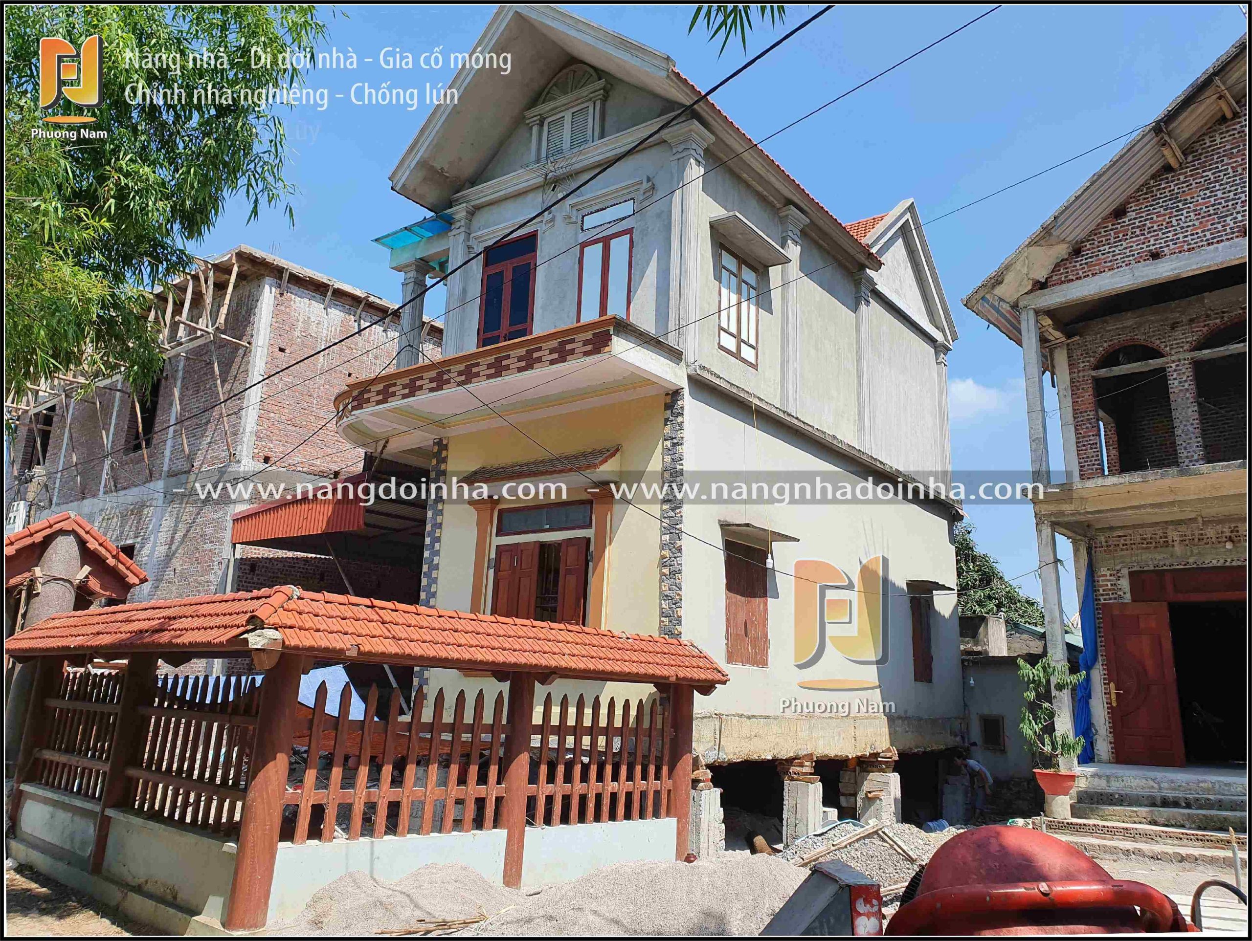 Thần đèn cẩm lũy nâng nhà, dời nhà, chống lún, chỉnh nhà nghiêng
