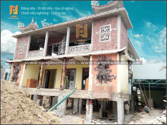 Thần đèn cẩm lũy nâng nhà, dời nhà, chống lún, chỉnh nhà nghiêng
