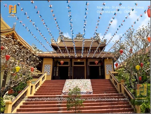 thần đèn cẩm lũy nâng nhà, dời nhà, chống lún, chỉnh nhà nghiêng